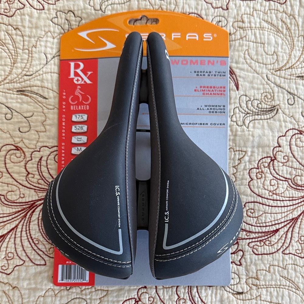 Serfas Women's Rx+ Bicycle Saddle - Road/MTB